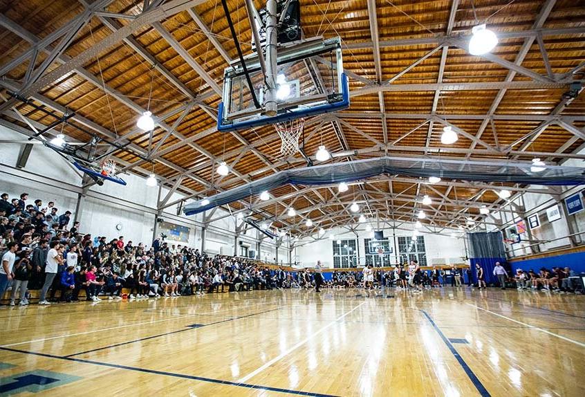 Basketball Court Legacy Gym with fans